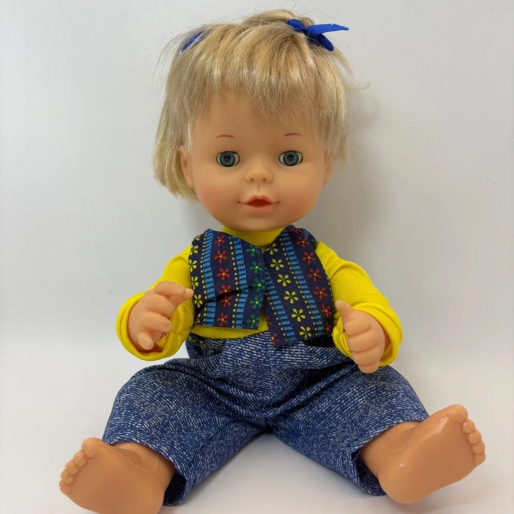 Vtg 1995 CITITOY Sleepy Eye Baby Doll Outfit BP015A Y2K 90s Kidcore Cottagecore